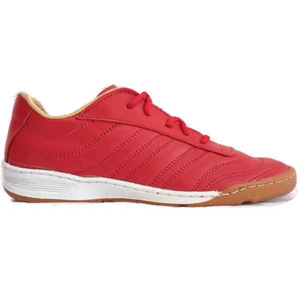 Botines de Futsal Sport Moves Rojos – Cuero Argentino Premium para Indoor