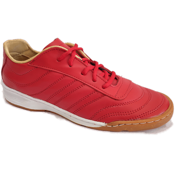 Botines de Futsal Sport Moves Rojos – Cuero Argentino Premium para Indoor