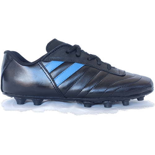 SM2_tapon_ruki_tira_azul1 Botines de Campo Sport Moves SM Ruki Azul – Cuero Argentino Premium para Césped Natural