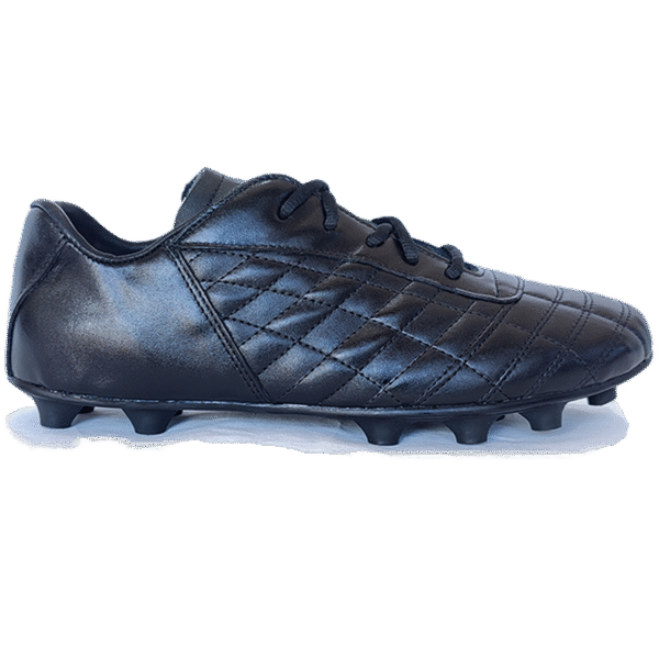 Botines de Campo Sport Moves Negros – Cuero Argentino Premium para Césped Natural