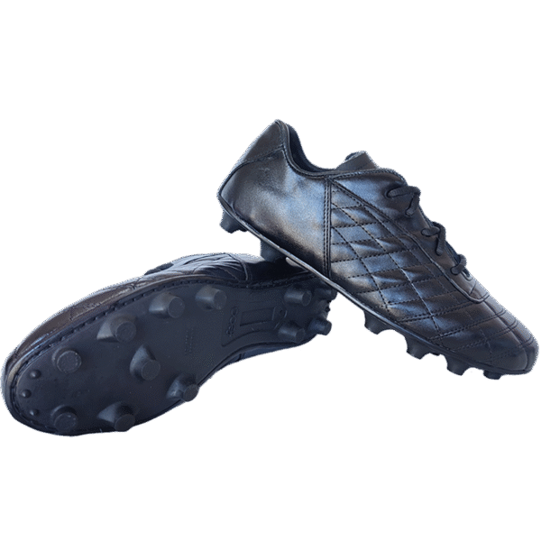 Botines de Campo Sport Moves Negros – Cuero Argentino Premium para Césped Natural