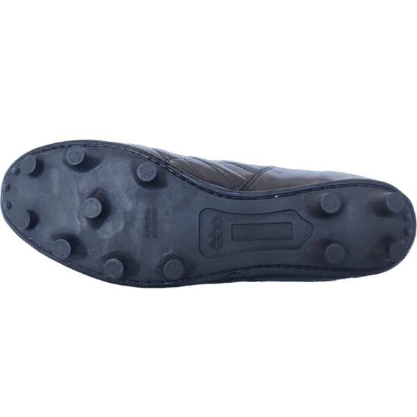 Botines de Campo Sport Moves Negros – Cuero Argentino Premium para Césped Natural