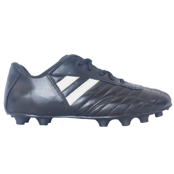 sm2_negro_tapon1 Botines de Campo Sport Moves SM2 – Cuero Argentino Premium para Césped Natural