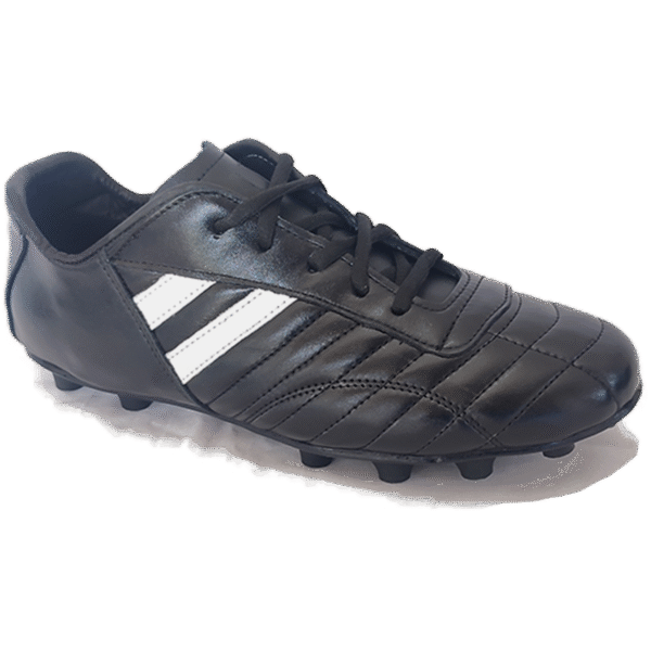 sm2_negro_tapon3 Botines de Campo Sport Moves SM2 – Cuero Argentino Premium para Césped Natural